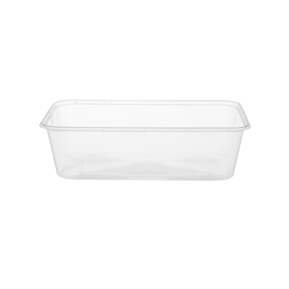 Clear Rectangle Microwave Container - hotpackwebstore.com - Microwavable Containers