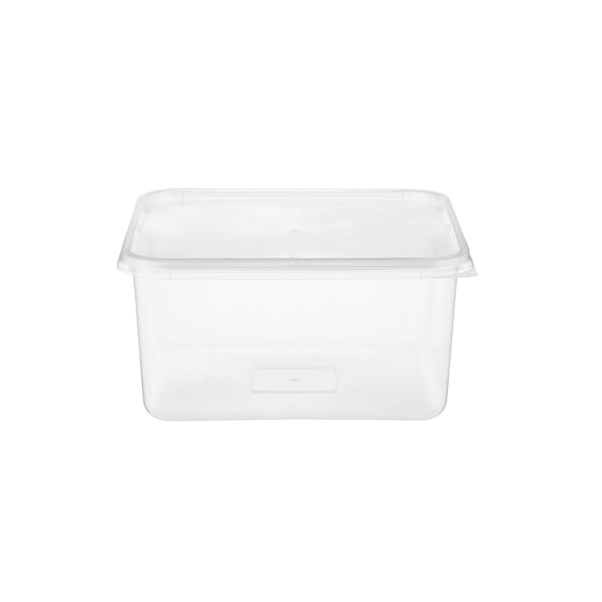 Clear Rectangle Microwave Container - hotpackwebstore.com - Microwavable Containers