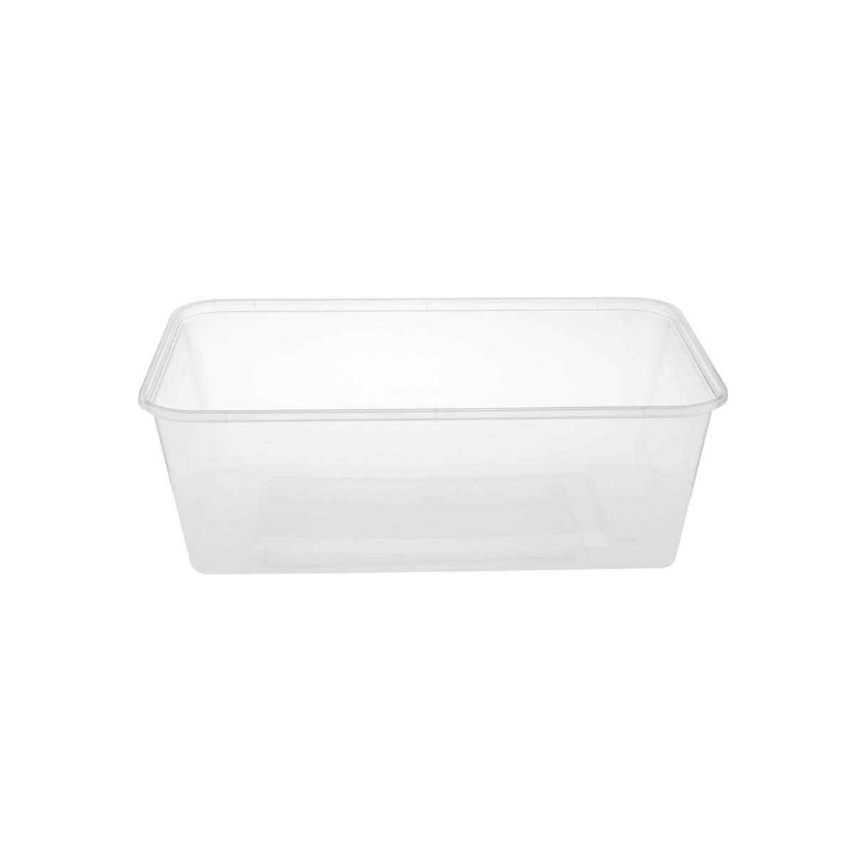 Clear Rectangle Microwave Container - hotpackwebstore.com - Microwavable Containers