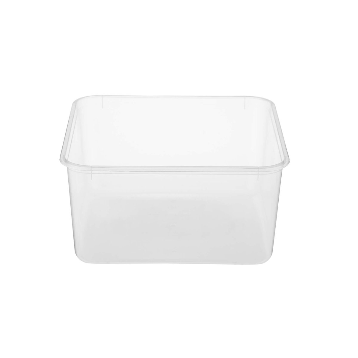 Clear Rectangle Microwave Container - hotpackwebstore.com - Microwavable Containers