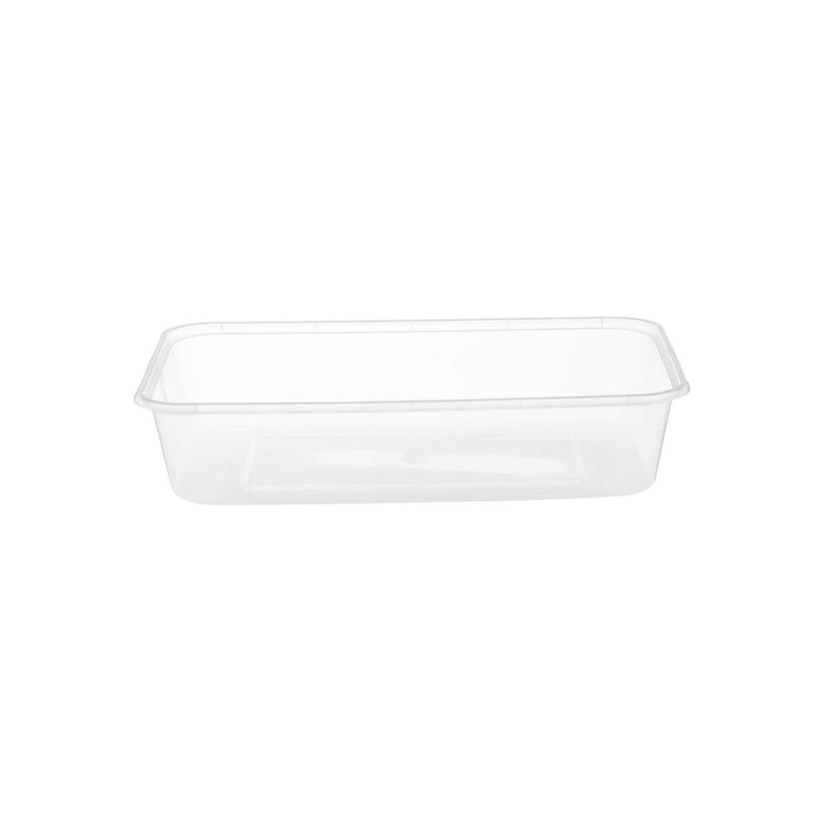 Clear Rectangle Microwave Container - hotpackwebstore.com - Microwavable Containers