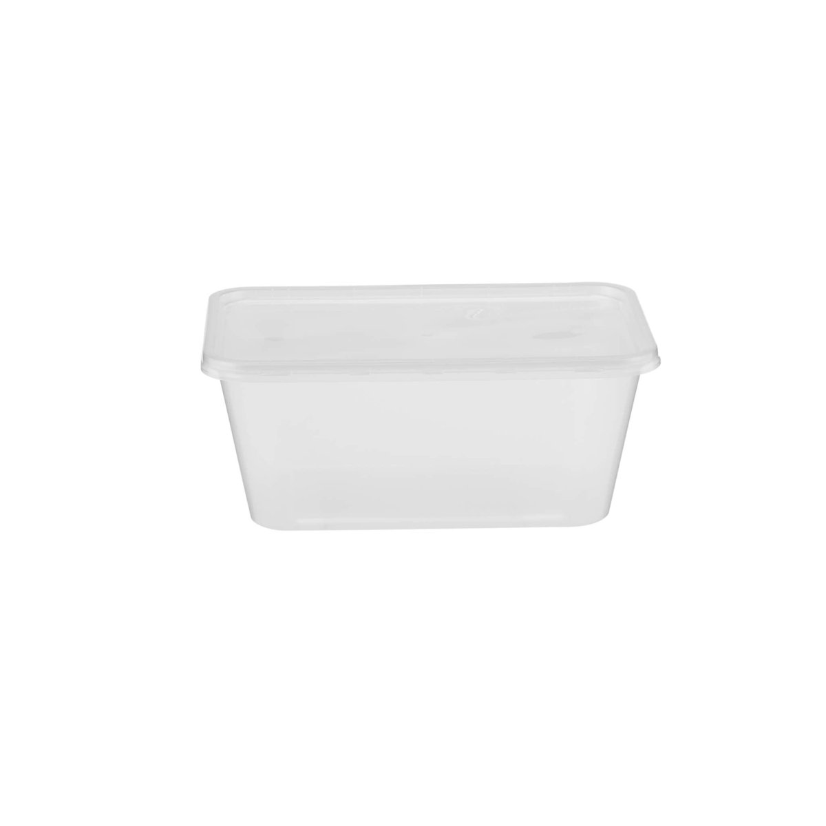 Clear Rectangle Microwave Container - hotpackwebstore.com - Microwavable Containers