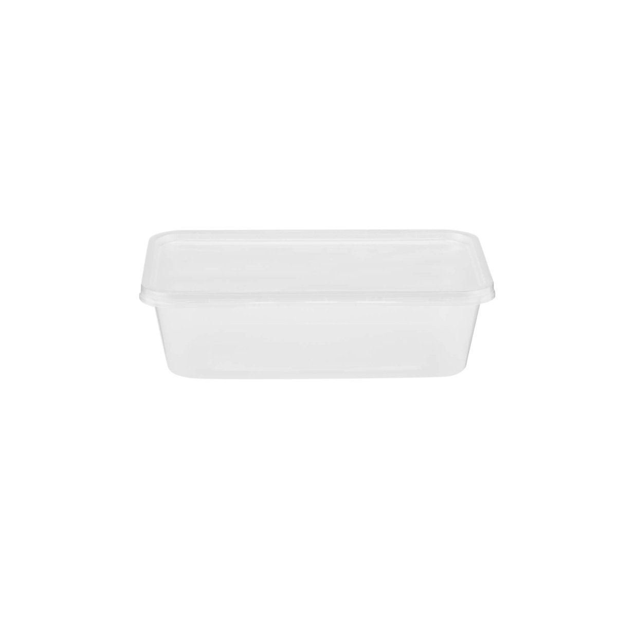 Clear Rectangle Microwave Container - hotpackwebstore.com - Microwavable Containers