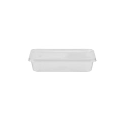 Clear Rectangle Microwave Container - hotpackwebstore.com - Microwavable Containers