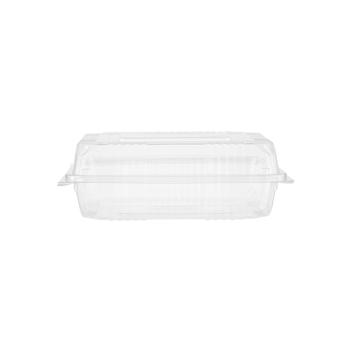 Clear Square Hinged Box - hotpackwebstore.com - Hinged Boxes