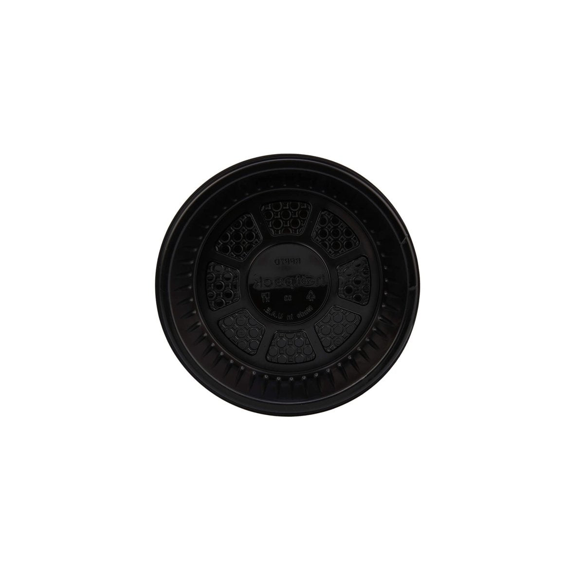 Colored Round Plastic Plate - hotpackwebstore.com - Plastic Plates
