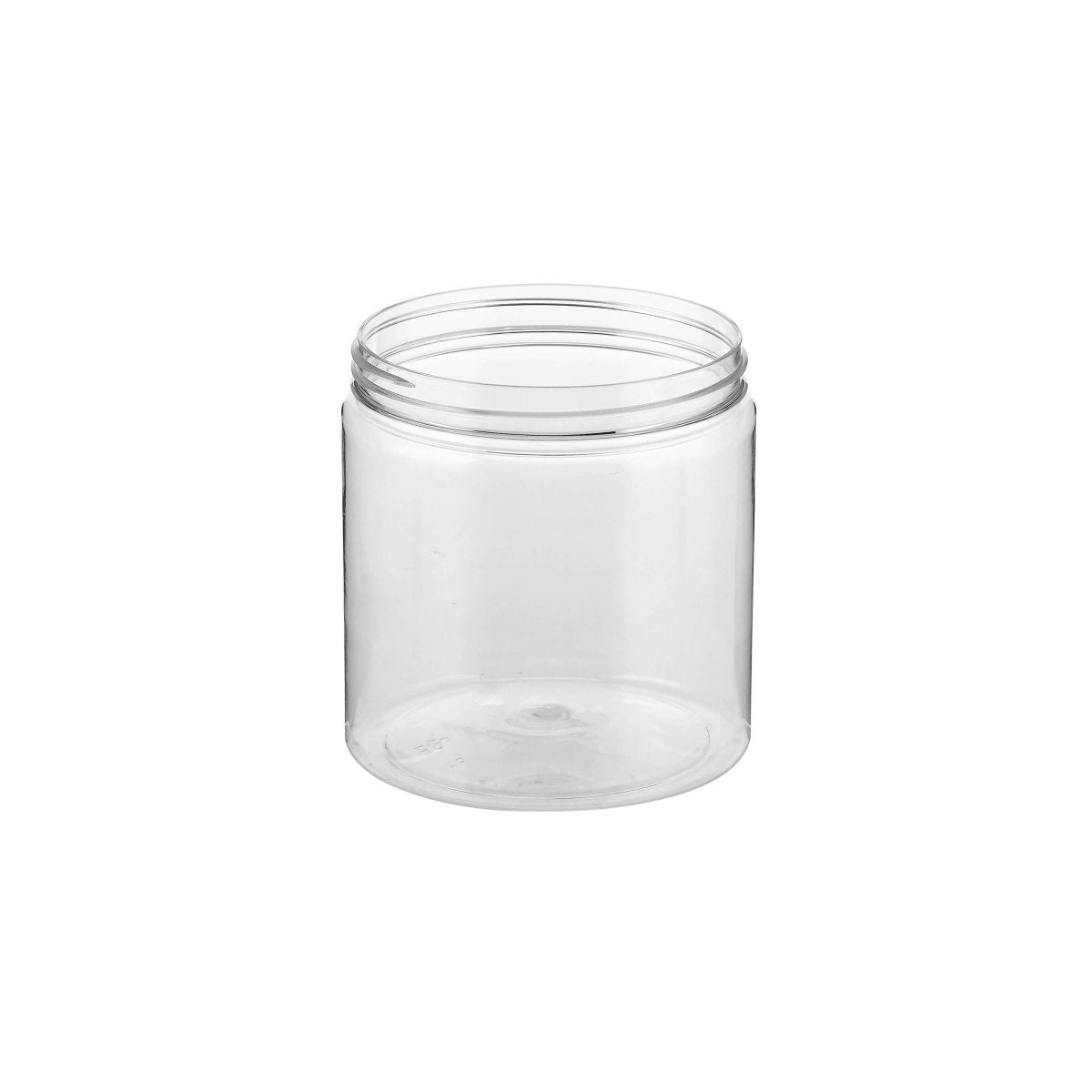 Cookie Plastic Jar with Silver Lid - hotpackwebstore.com - Cookies Bottles