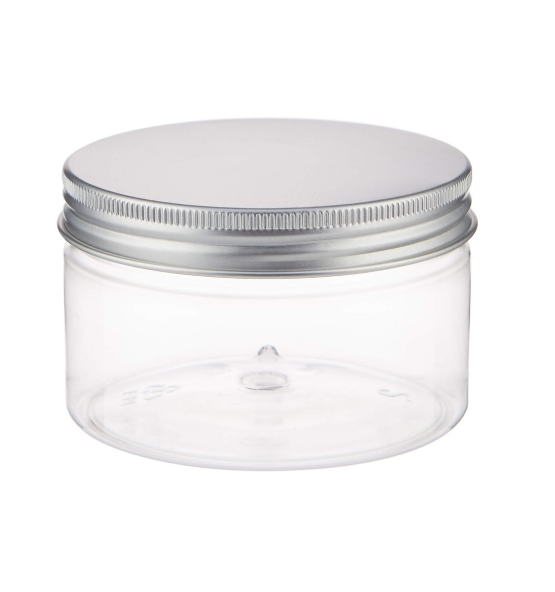 Cookie Plastic Jar with Silver Lid - hotpackwebstore.com - Cookies Bottles