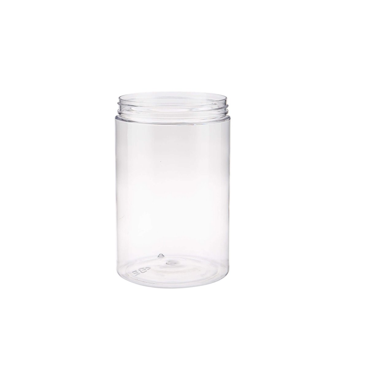 Cookie Plastic Jar with Silver Lid - hotpackwebstore.com - Cookies Bottles