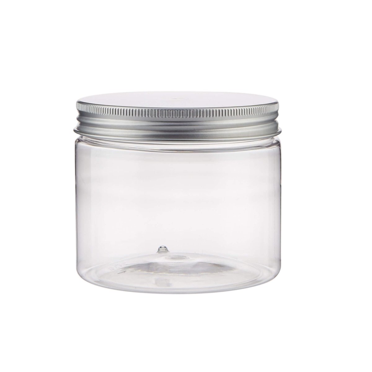 Cookie Plastic Jar with Silver Lid - hotpackwebstore.com - Cookies Bottles