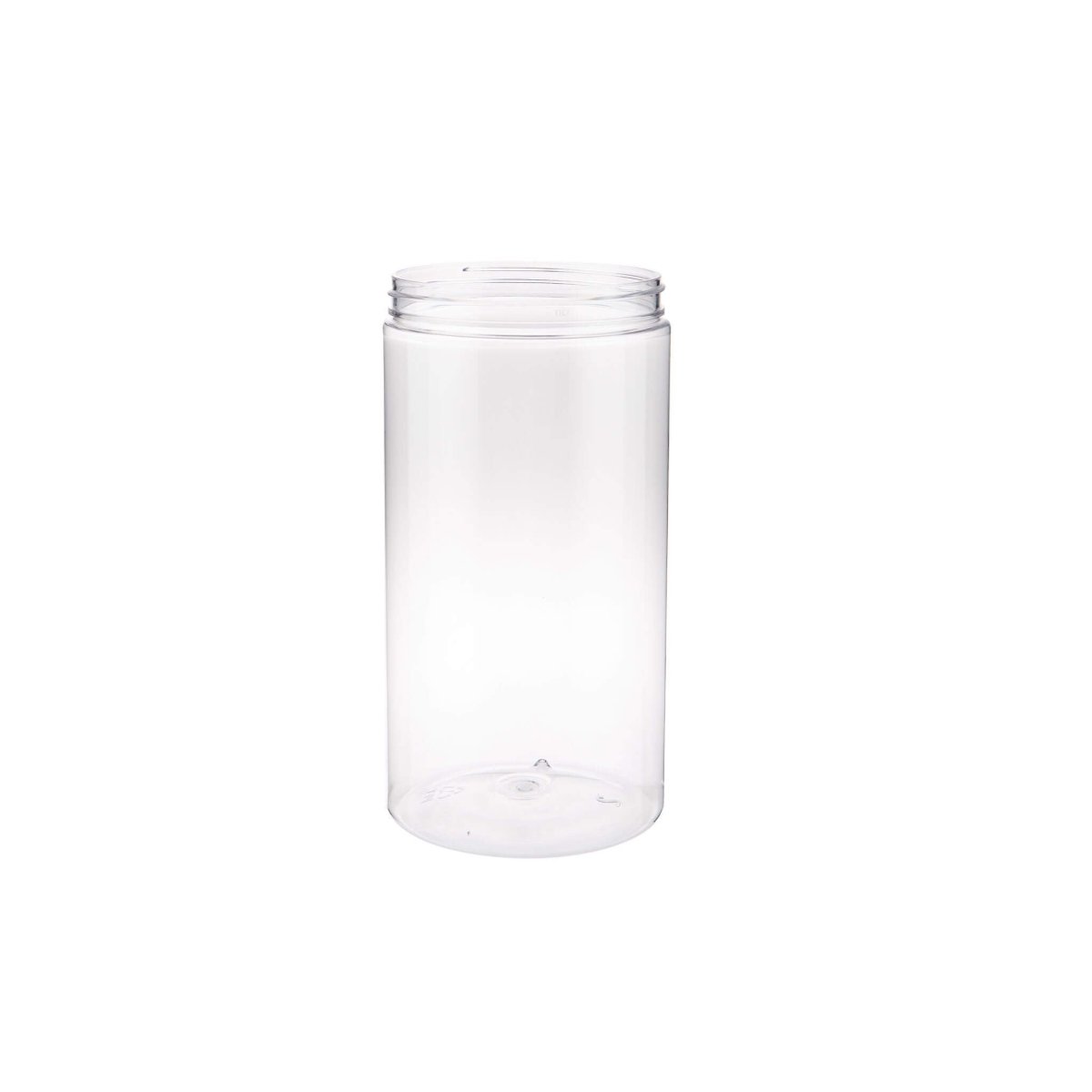 Cookie Plastic Jar with Silver Lid - hotpackwebstore.com - Cookies Bottles
