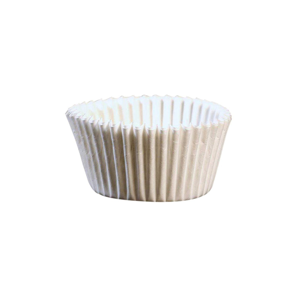 Cupcake Baking Liner Cups White - Main Image