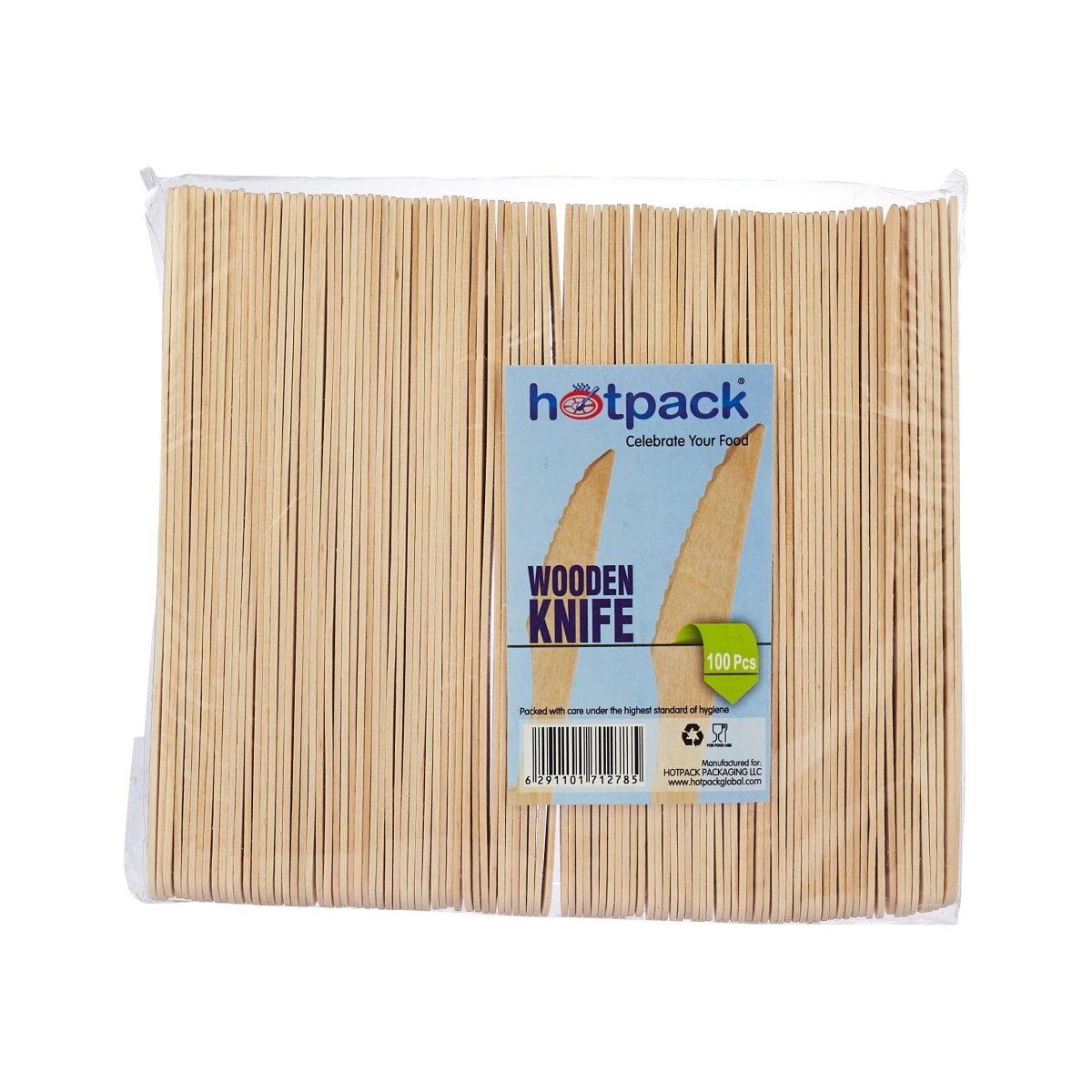 Disposable Wooden Knife - hotpackwebstore.com - Wooden Cutlery
