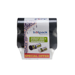 Garbage Bag Roll 65 x 95 cm + Dustbin Bag 45 x 55 cm Combo Pack - hotpackwebstore.com - 