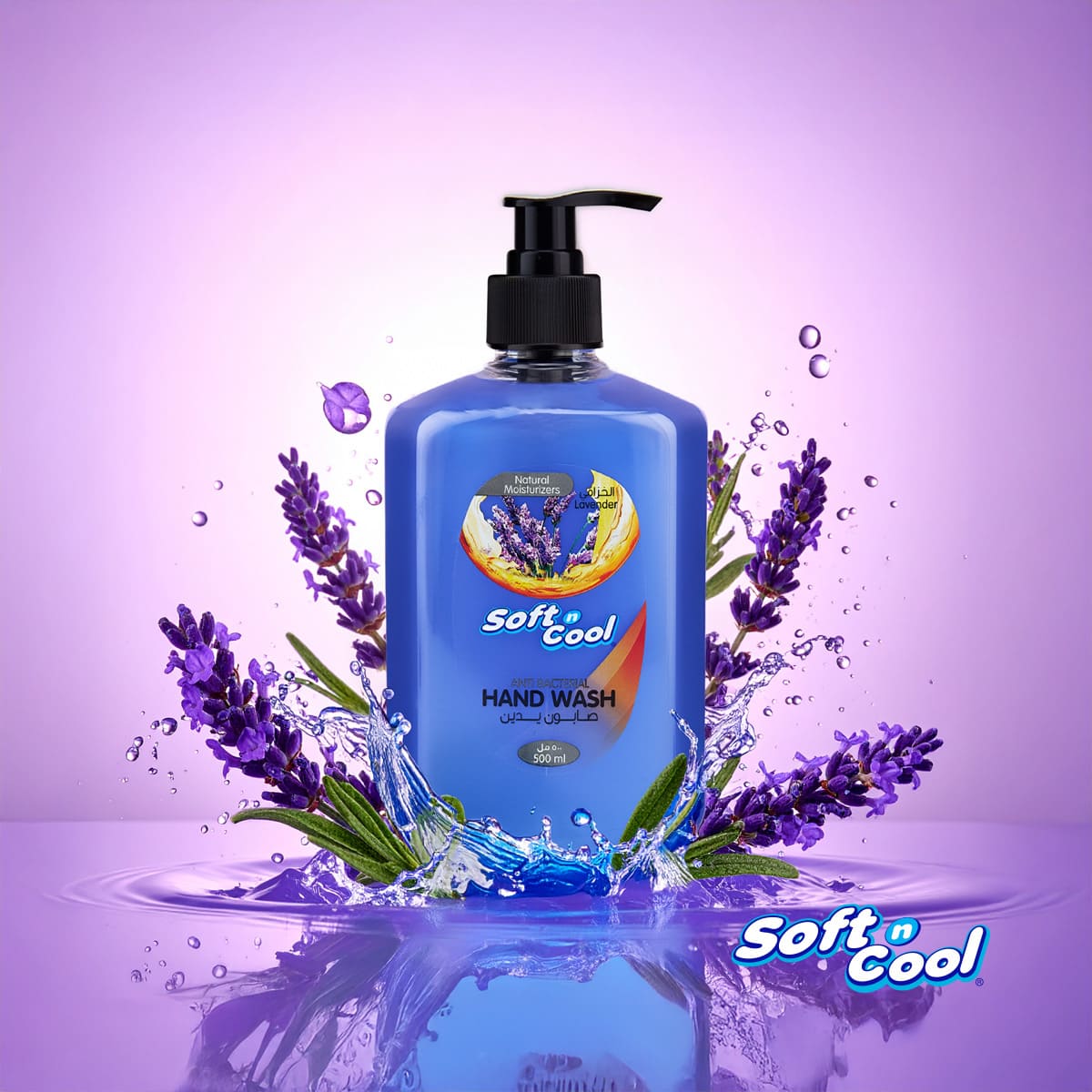 Soft N Cool Liquid Hand Wash 500 ml - hotpackwebstore.com