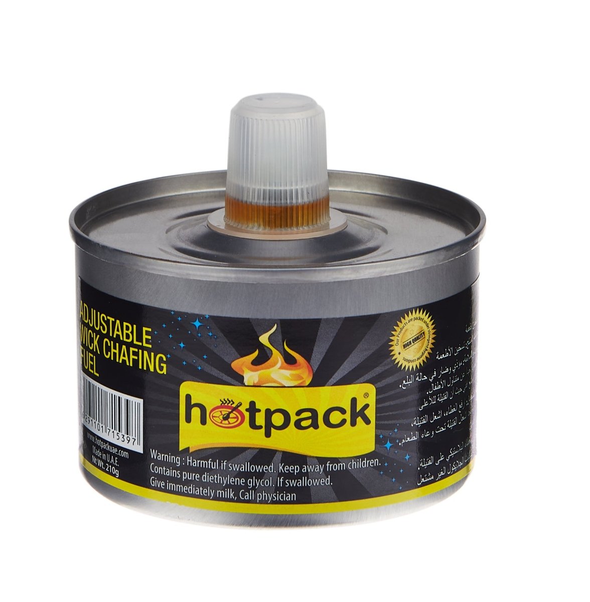 Handy Fuel with wick 24 Pieces - hotpackwebstore.com - Stickers