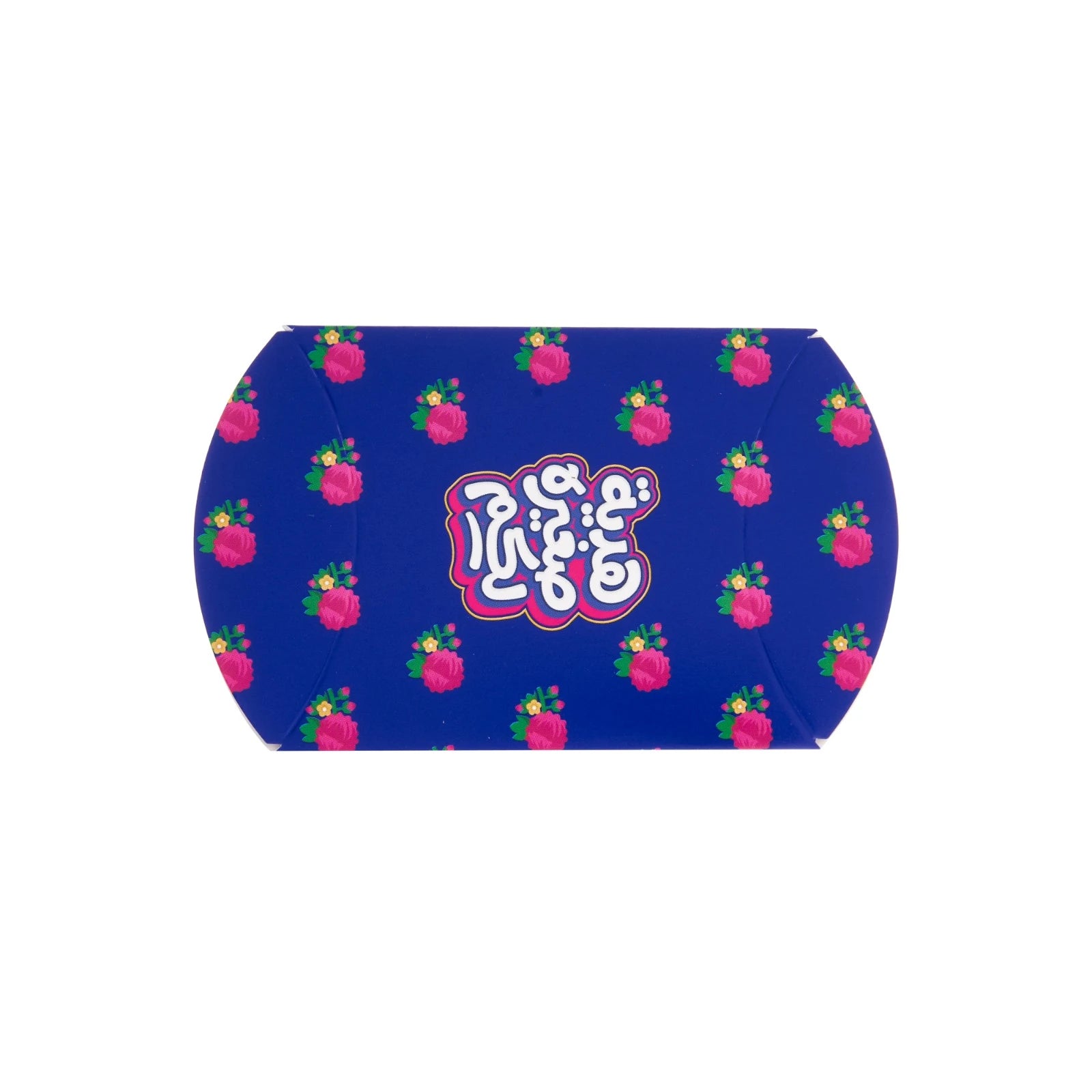 Haq Al Laila Pillow Pouch (Blue & Yellow)