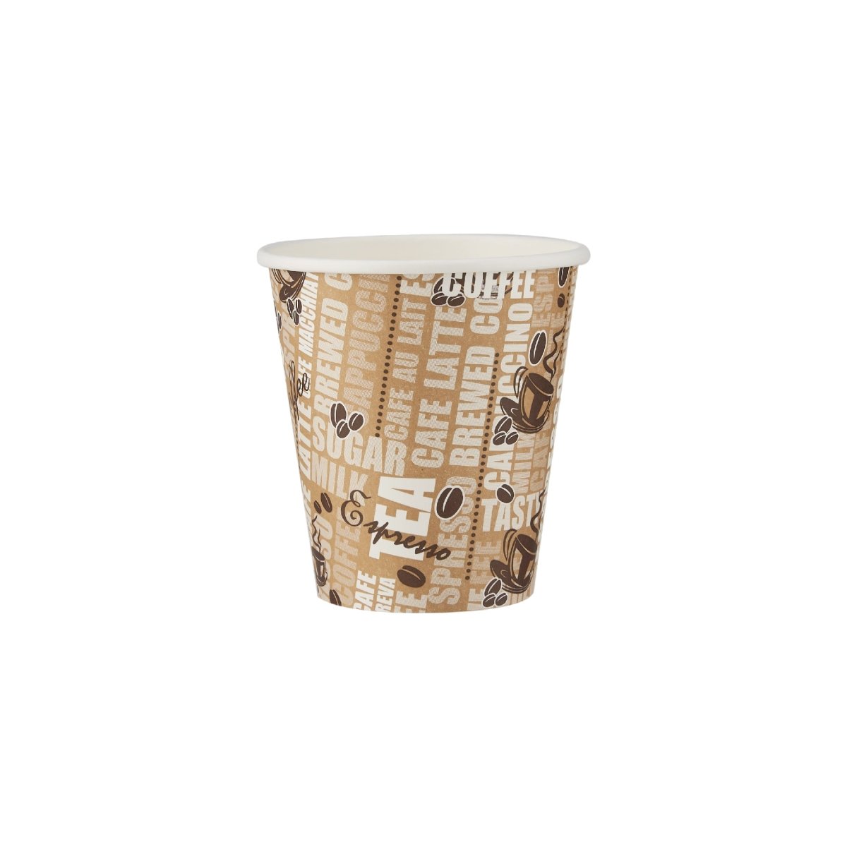 Heavy Duty Printed Single Wall Paper Cups - hotpackwebstore.com