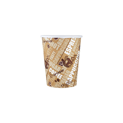 Heavy Duty Printed Single Wall Paper Cups - hotpackwebstore.com - Single Wall Paper Cups