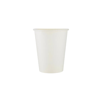 Heavy Duty White Single Wall Paper Cups - hotpackwebstore.com - Single Wall Paper Cups