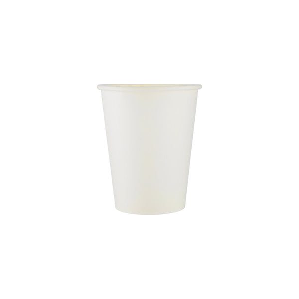 Heavy Duty White Single Wall Paper Cups - hotpackwebstore.com - Single Wall Paper Cups