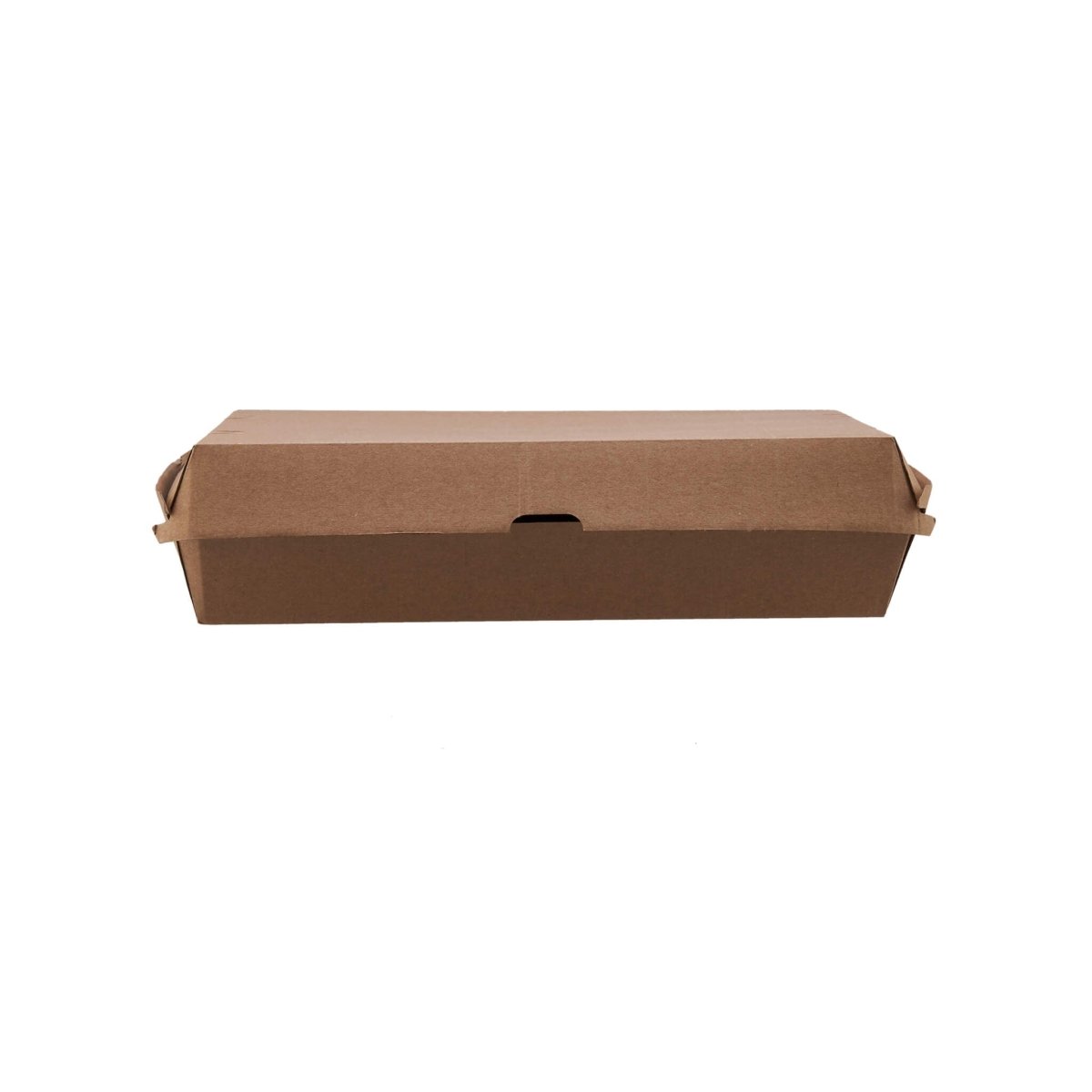 Kraft Flute Family Pack 290X170X80 mm 100 Pieces - hotpackwebstore.com - Kraft Tray