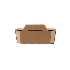 Kraft Flute Punnet Container With Window - hotpackwebstore.com - Punnet Container