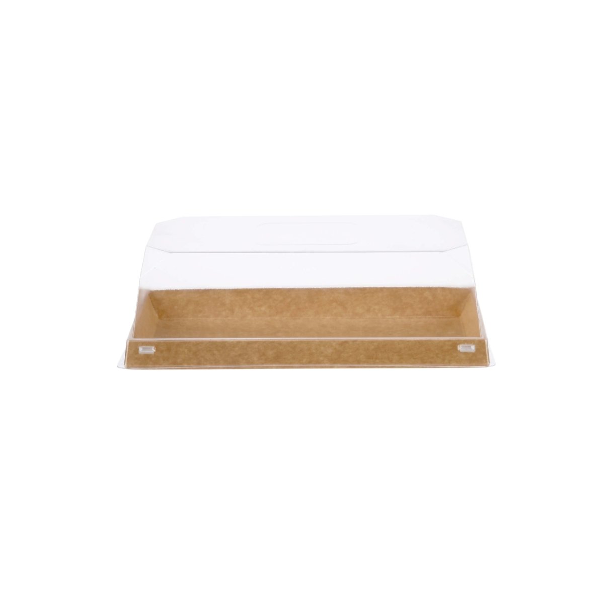 Paper Pastry Containers With Clear Lid - hotpackwebstore.com - Pastry Containers