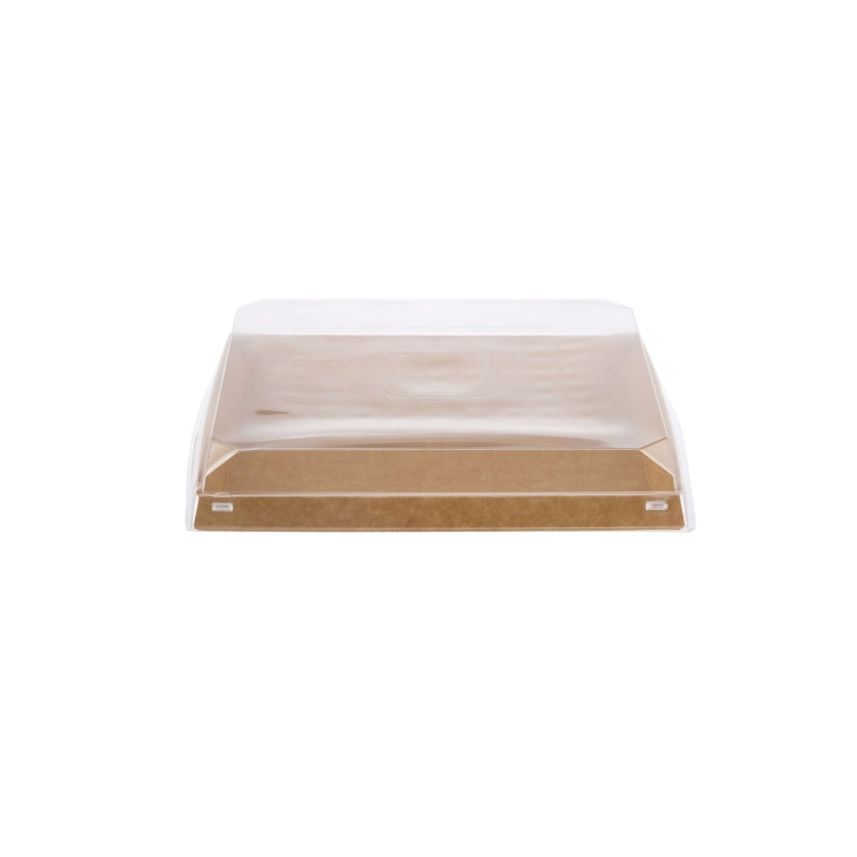 Paper Sushi Containers With Clear Lid - hotpackwebstore.com - Kraft Sushi Containers