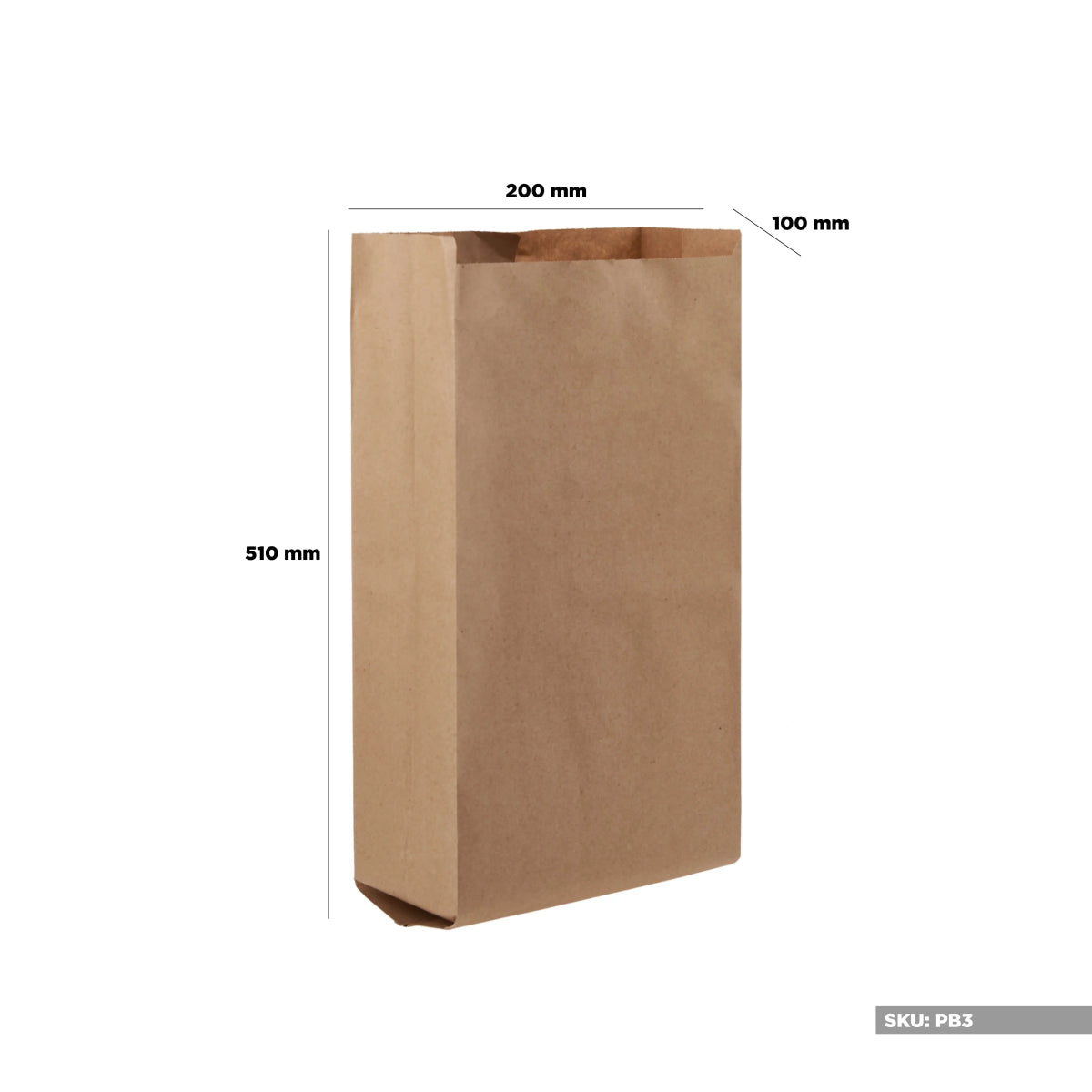 Pinch or Flat Bottom Kraft Paper Bags - hotpackwebstore.com - Flat Bottom Paper Bags