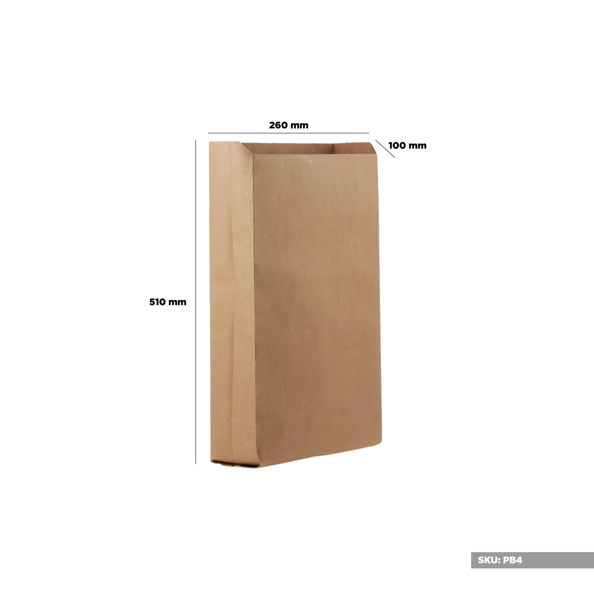 Pinch or Flat Bottom Kraft Paper Bags - hotpackwebstore.com - Flat Bottom Paper Bags