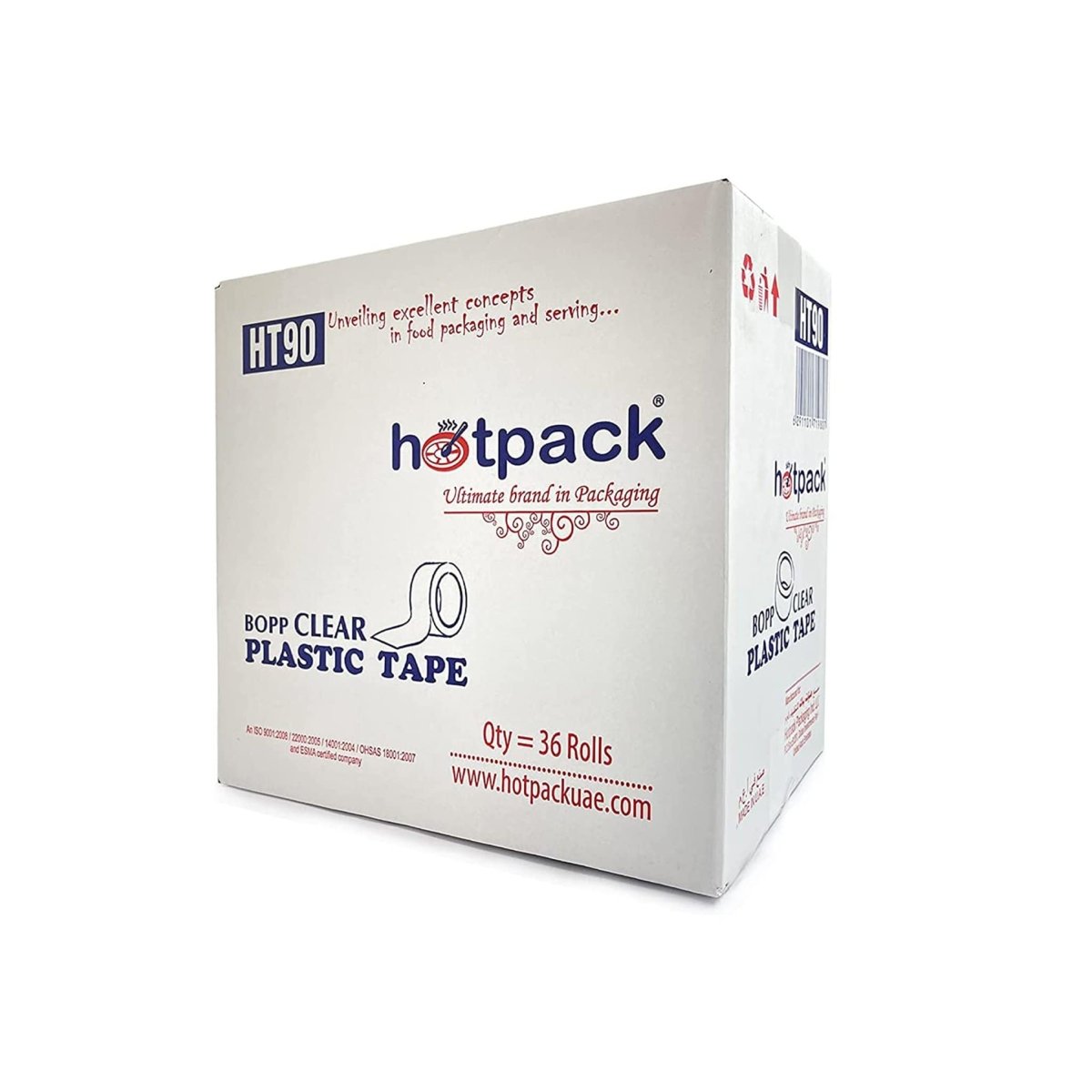 Plastic Clear Tape 2 Inch - hotpackwebstore.com - Plastic Products