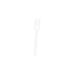 Plastic Medium Duty White PP Fork 1000 Pieces - hotpackwebstore.com - Plastic Cutleries