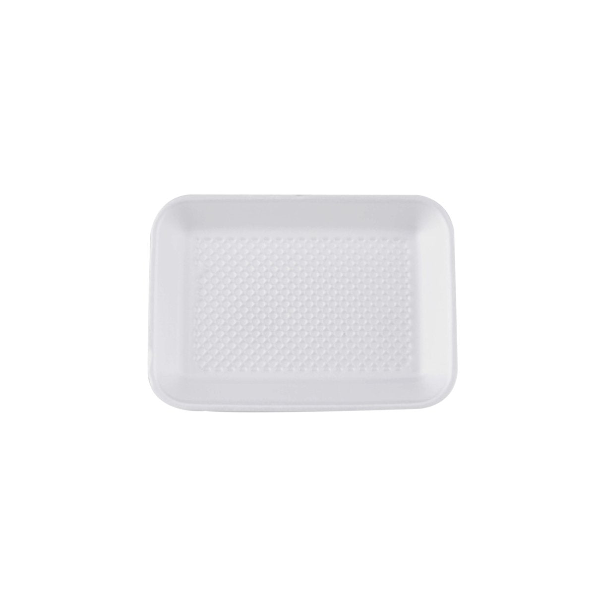 Rectangle Foam Tray 21.5 X 15.2 X 2.2 cm 500 Pieces - hotpackwebstore.com - Foam Products