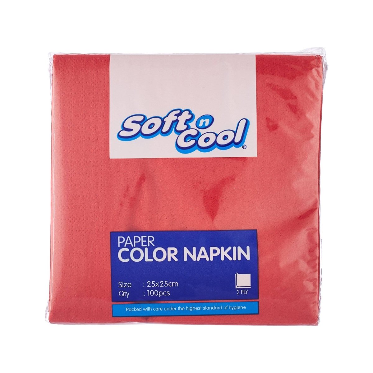 Soft n Cool Color Napkins - hotpackwebstore.com