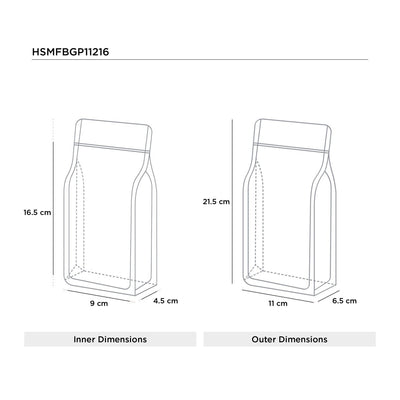 Resealable Foil Stand Up Pouch - hotpackwebstore.com - Coffee Pouch