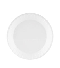 Round Foam Plate 10 Inch Buy One Get One Free 25 Pieces x 2 Packets - hotpackwebstore.com - Foam Plates