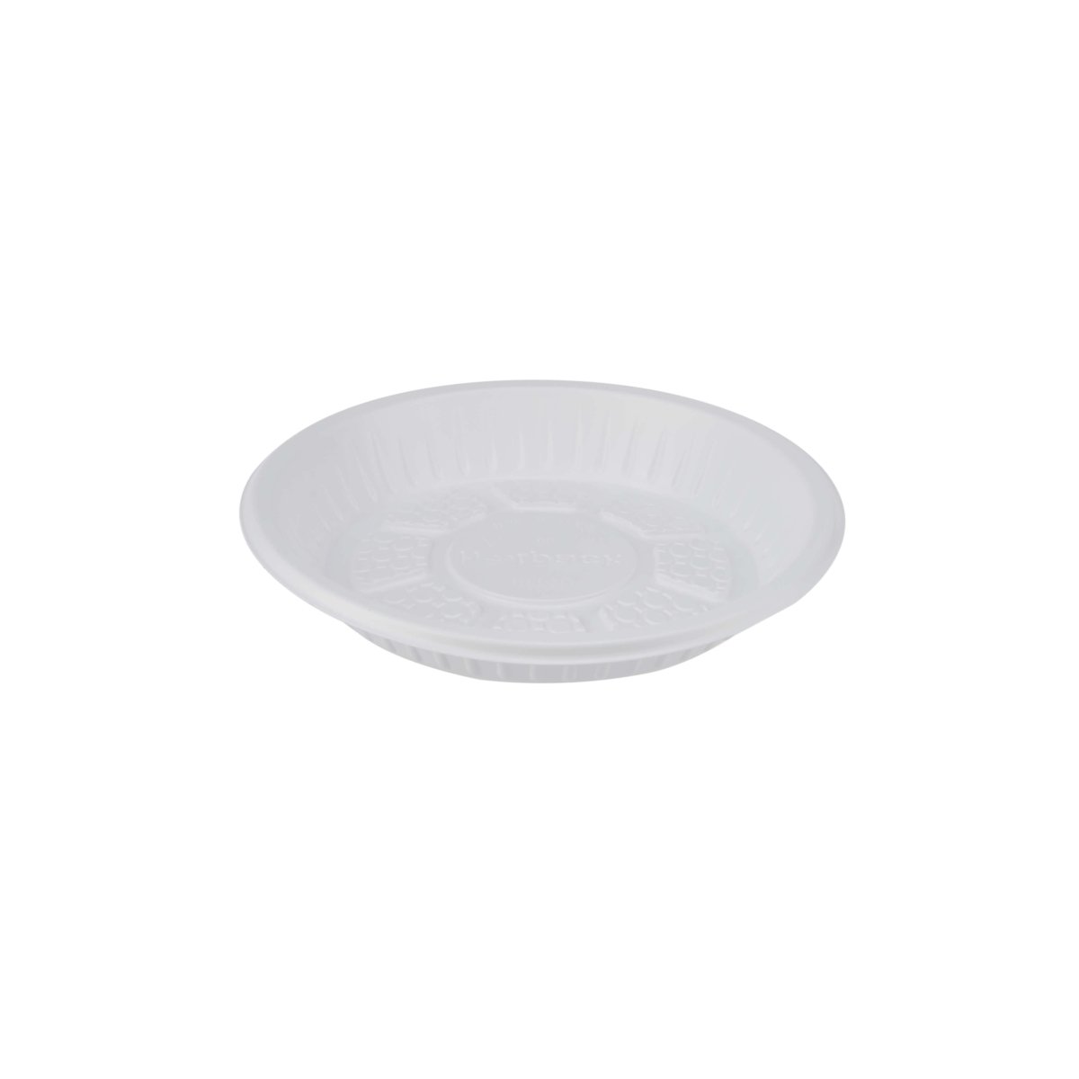 Round Plastic Plate White - hotpackwebstore.com - Plastic Plates
