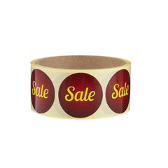 Sale Sticker Roll 250 Pieces - hotpackwebstore.com - Stickers