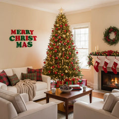 لافتة عيد الميلاد 15 × 15 سم