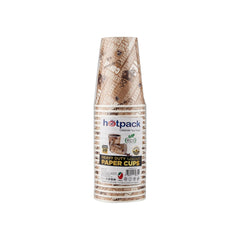 Single Wall Printed Paper Cup 20 Pieces - hotpackwebstore.com