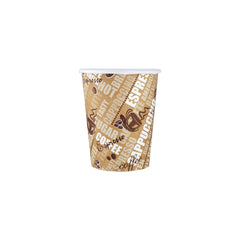 Single Wall Printed Paper Cup 20 Pieces - hotpackwebstore.com - Single Wall Paper Cups