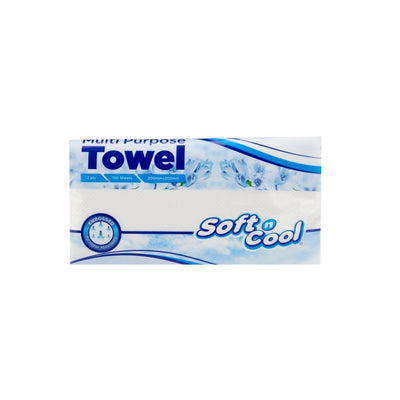 Soft n Cool Multi Purpose Paper Towel 150 Sheets x 2 ply - hotpackwebstore.com - Tissue Towel