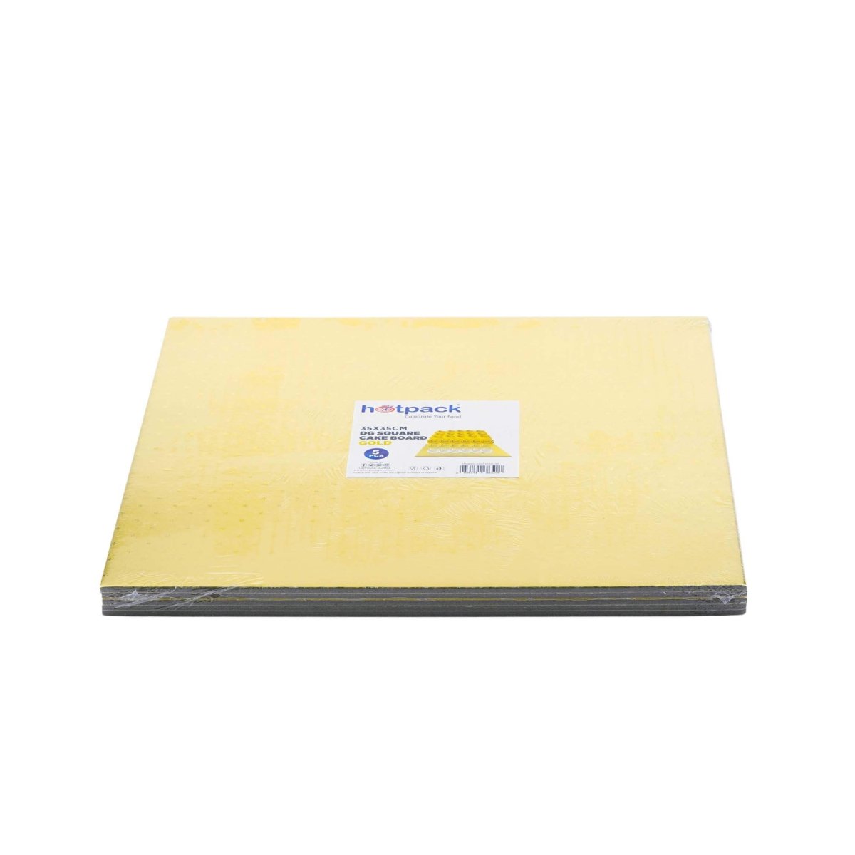 Square Cake Board 5 Pieces - hotpackwebstore.com - Baking & Decoration