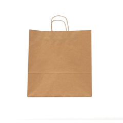 Twisted Handle Kraft Brown Paper Bag 100 Pieces - hotpackwebstore.com - Twisted Handle Paper Bags