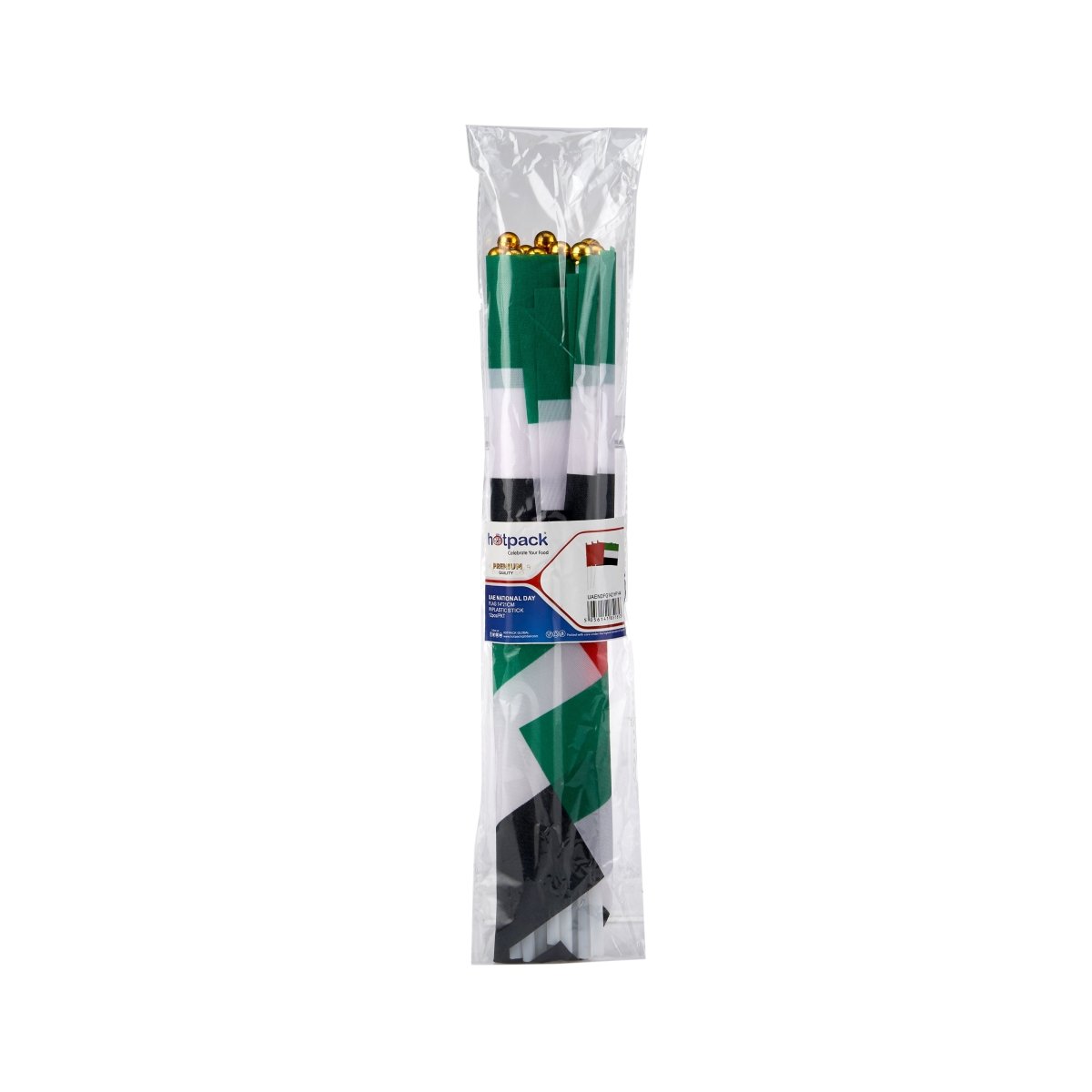 UAE 54th National Day Decorations Combo x2 – Party Set with Fabric Bunting Banners, Flag-Color Balloons & Hand Flags