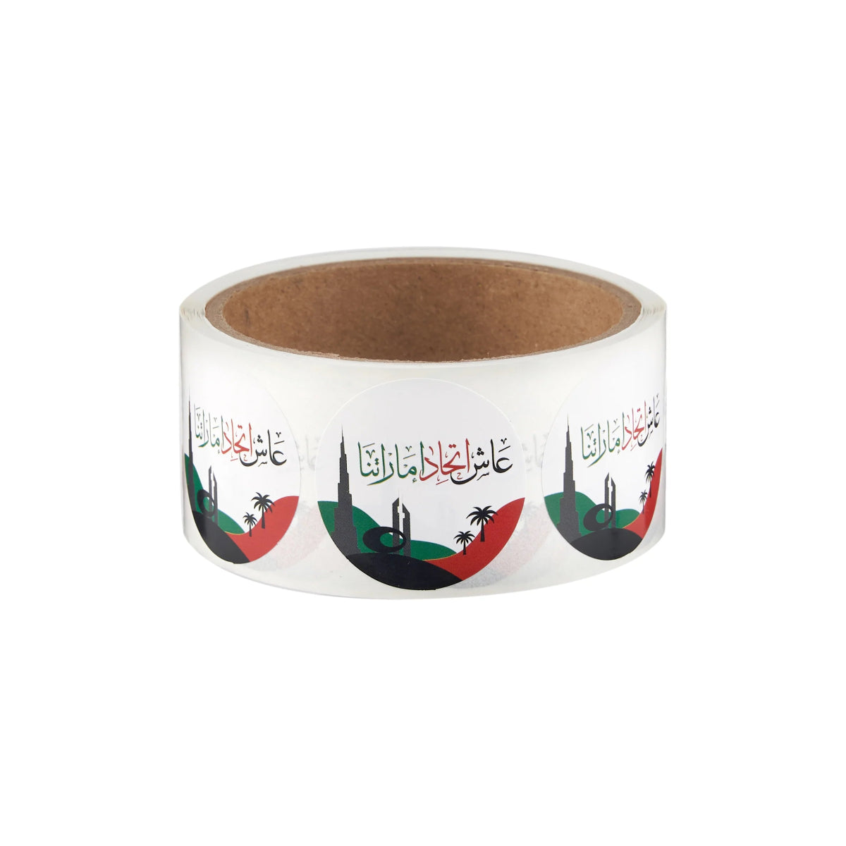 UAE National Day Premium Stickers 250 Pieces x 4 Designs