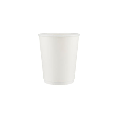 White Double Wall Paper Cups - hotpackwebstore.com - Double Wall Paper Cups