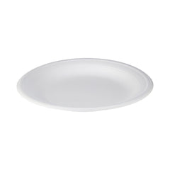 White Round Foam Plate Retail Pack - hotpackwebstore.com - Foam Plates