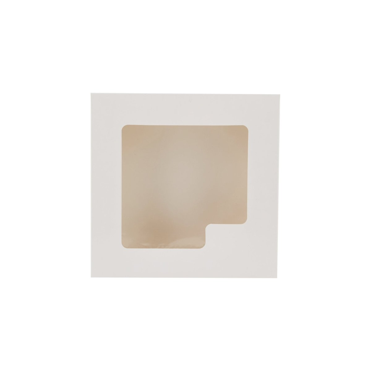 White Sweet Box with Window - hotpackwebstore.com - Baking & Decoration